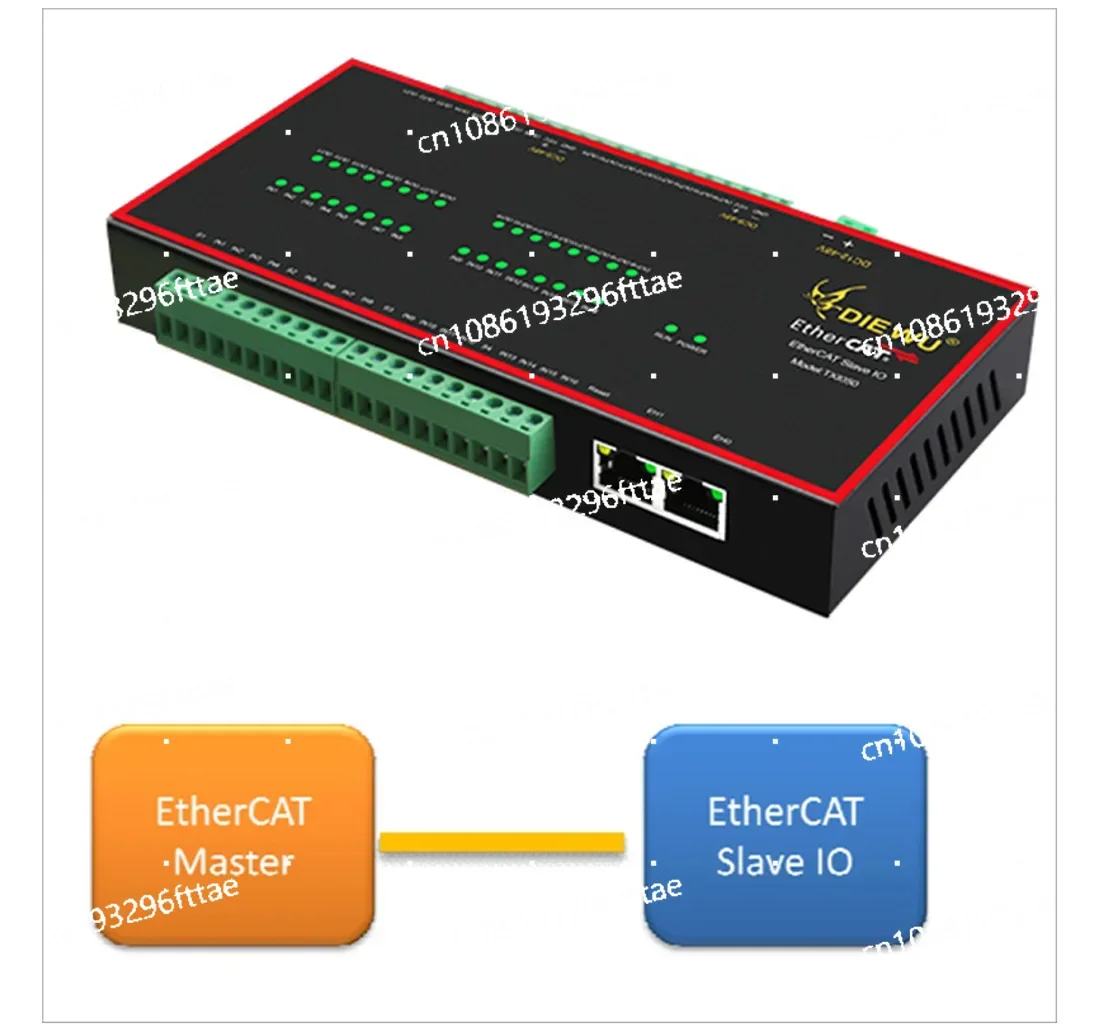 8-channel 16 Input 16 Output NPN Input Module EtherCAT From IO Module