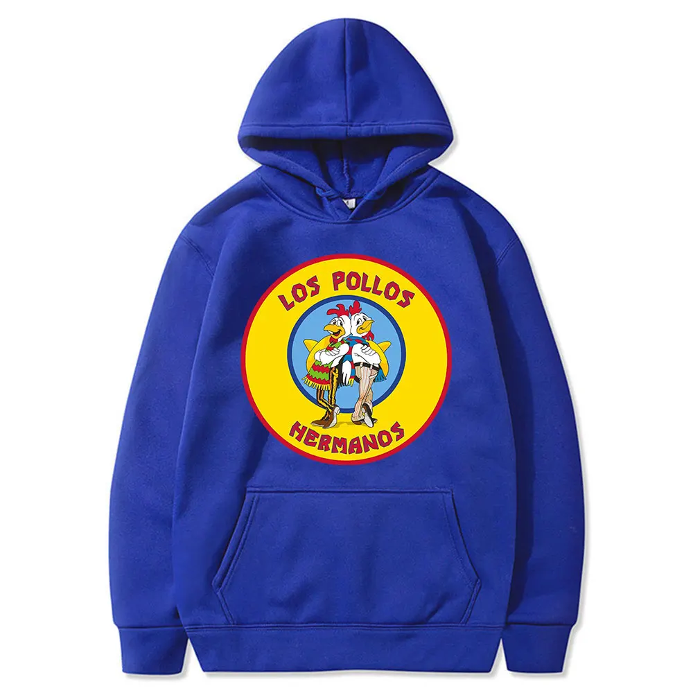 Los Pollos Hermanos Chicken Brothers Print Hoodies Autumn Tracksuit Man Women Sweatshirt Unisex Streetwear Casual Pullover Hoody