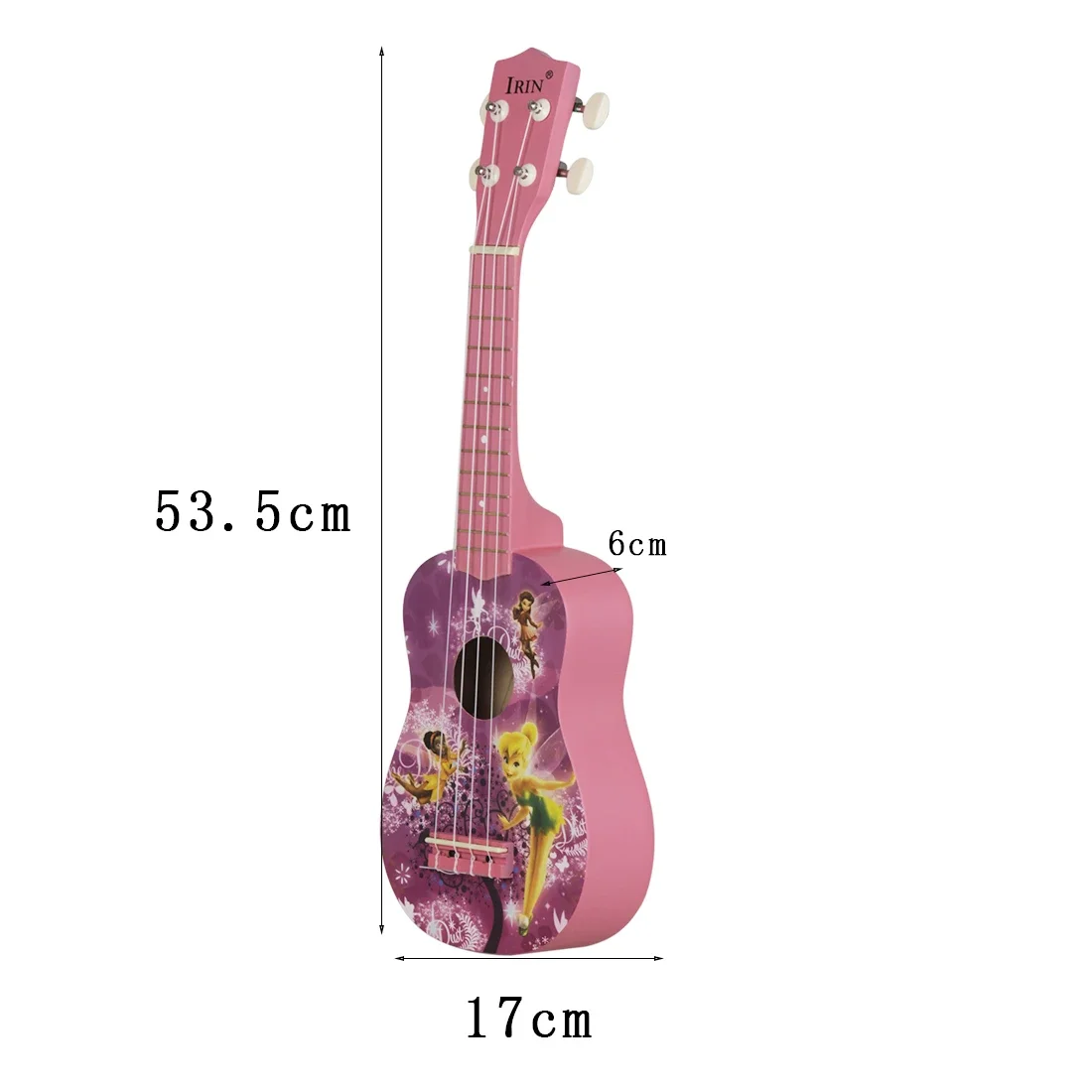 IRIN 21 Inch Ukulele Dream Girl Fruit Hawaiian Guitar Musical Instrument 4 Strings Basswood Ukulele Soprano Guitar Gig Bag Gift