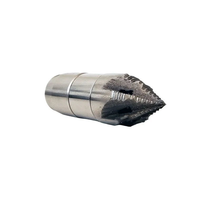 3/8'' High-pressure Rotary Nozzle Inner Thread 16mm Front 2 Holes Rear 3 Holes Pagoda Mini Rotating Nozzle 30L/min