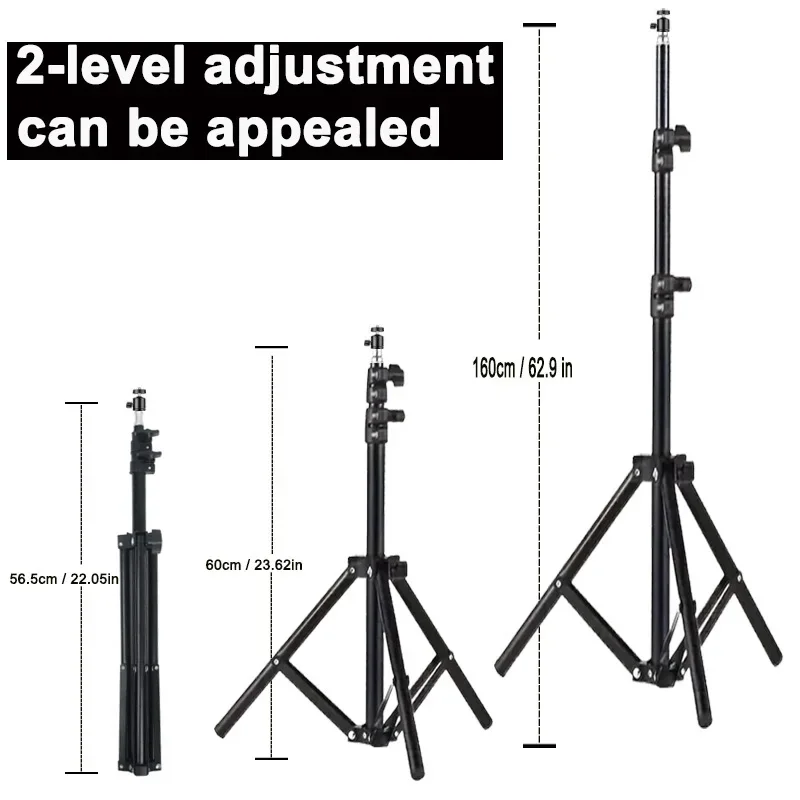 Extendable 160cm Projector Bracket Travel Tripod Photographic Lighting Stand for magcubic HY300 HY320mini Projector Camera