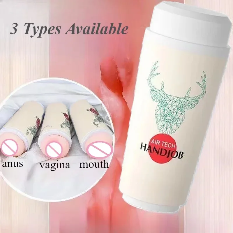 Realistic Adult Product Male Masturbators Cup Sexy toy for Men Artificial Vagina 3D Pocket Pussy Real Vagina Sextoys