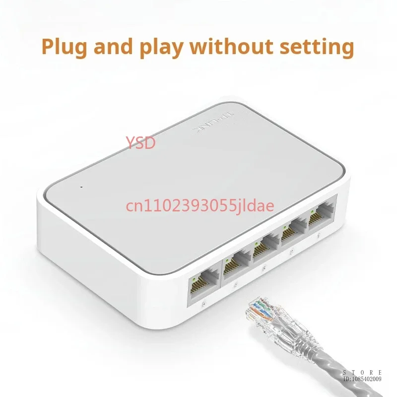 TL-SG1005+ 5-Port Gigabit Switch | 1000Mbps Mini Plug & Play Network Splitter for Home Dormitory