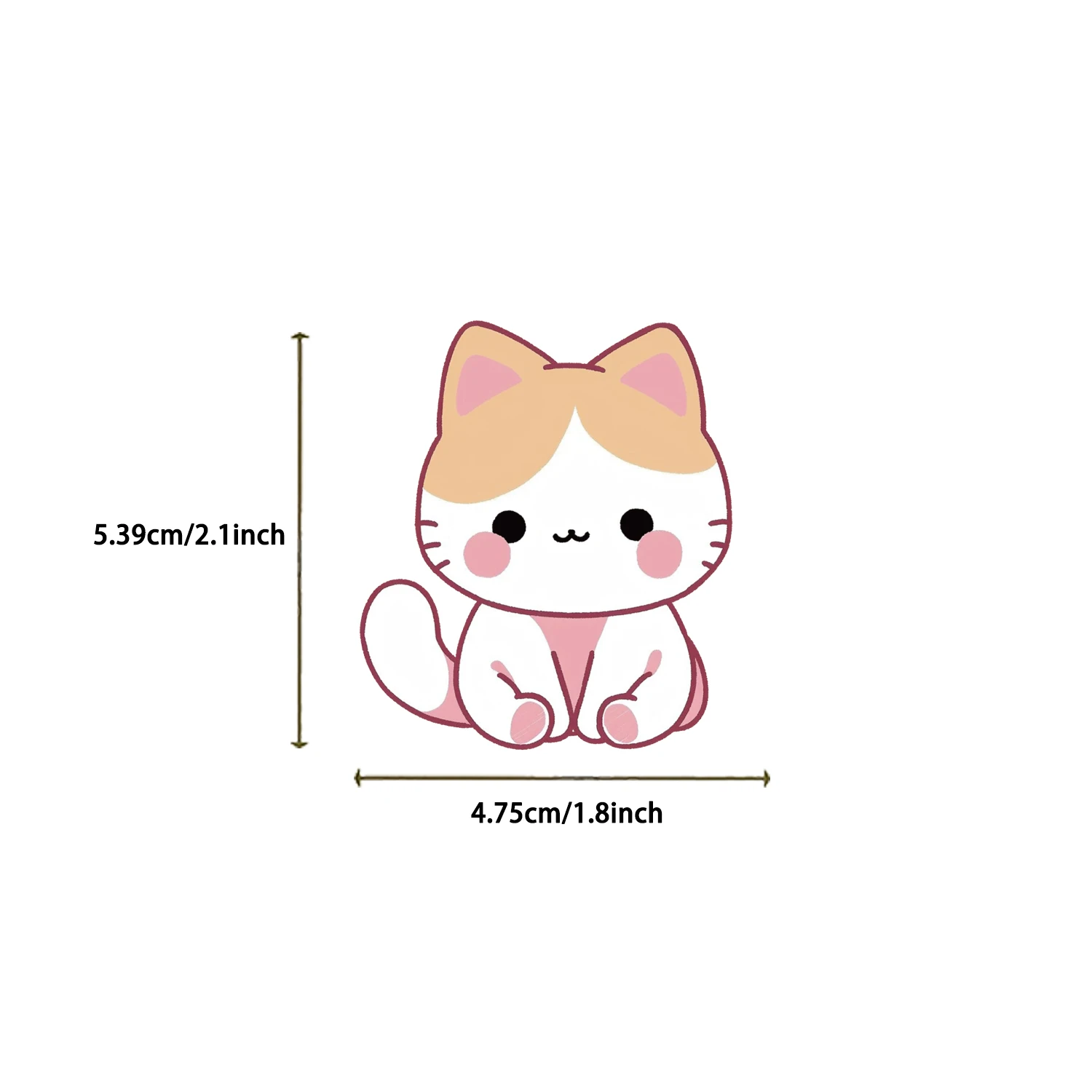 50 قطعة من ملصقات القطط اللطيفة، وملصقات جرافيتي رائعة ورائعة، وملصقات الكمبيوتر المحمول، وديكورات هدايا ممتعة وكلاسيكية #2