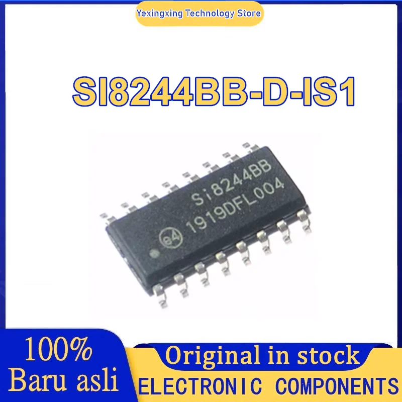 2PCS SI8244BB-D-IS1 SI8244BB SOP16 100% New Original In Stock