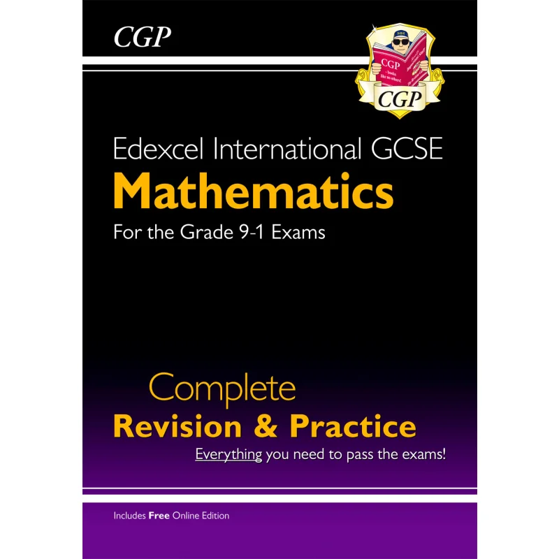 

Новый Edexcel International GCSE Math Complete Revision Practice Inc Online Ed Videos Quizzes CGP TEAM 9781789080711