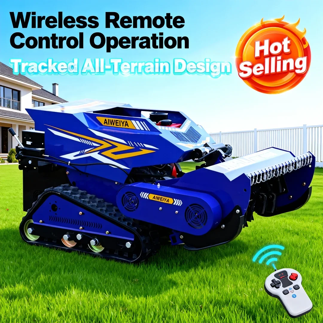 Customized Innovative Remote Control Flail Lawn Mower - New Product Robot Mower with Core Motor Component