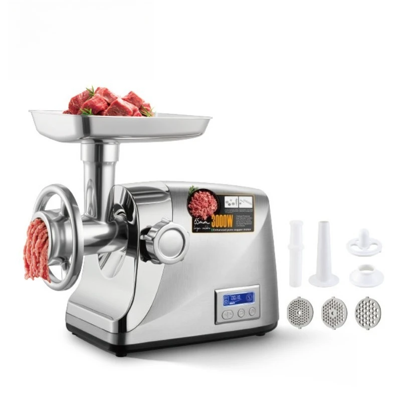 

Meat grinder, household electric stainless steel multifunctional enema, desktop meat grinder