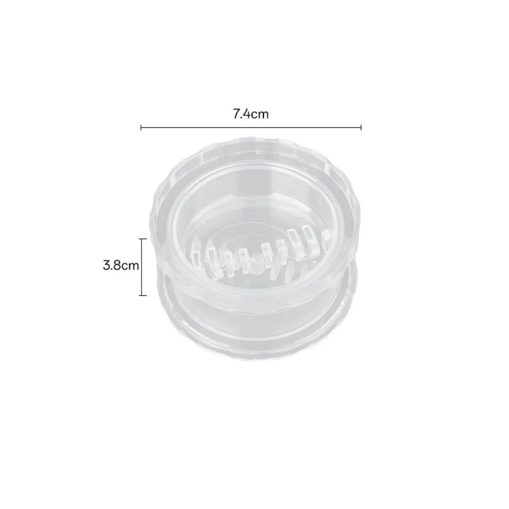 Transparent Plastic Garlic Crusher Handheld Multifunctional Garlic Press Manual Twisting Design Ginger Nut Cracker Crusher