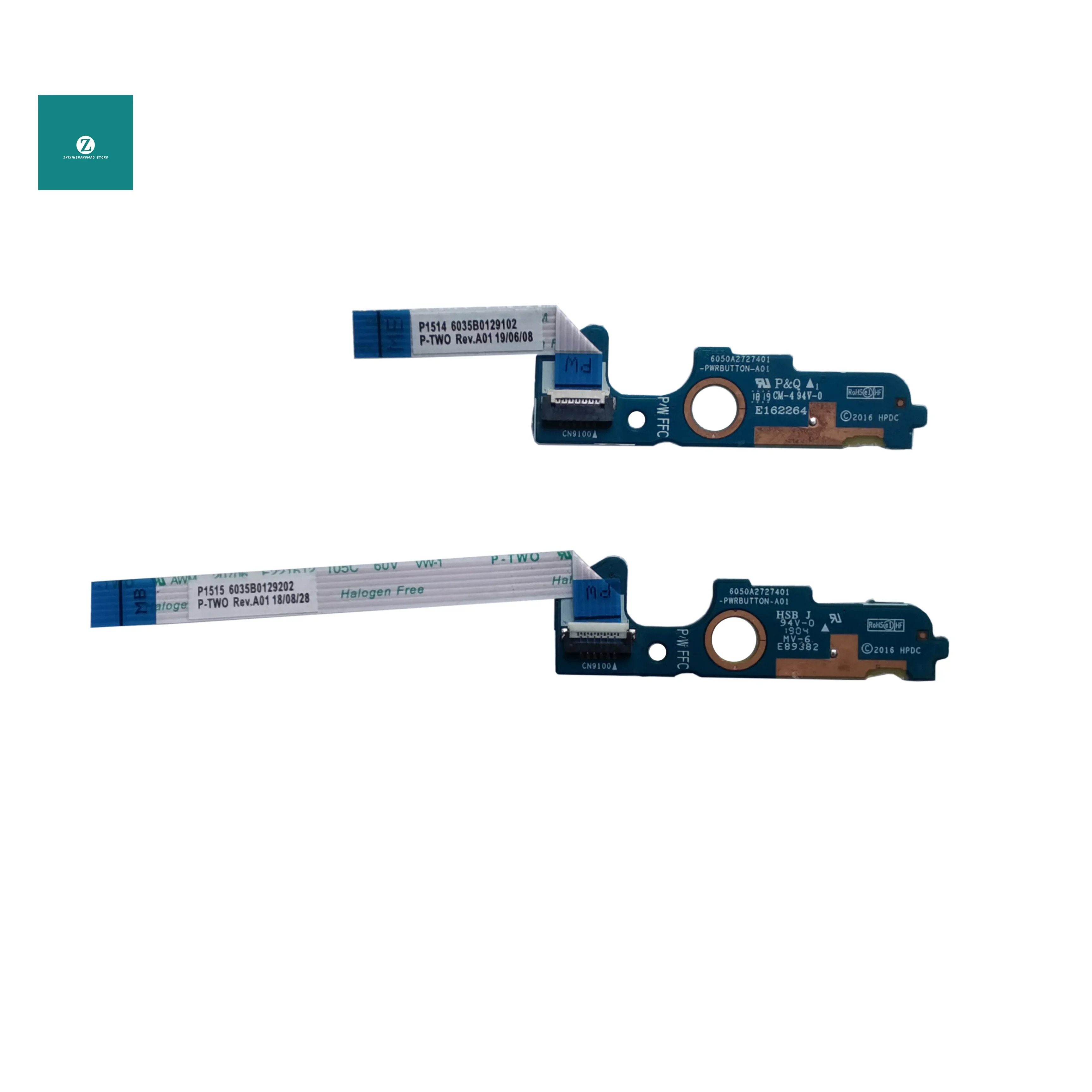 

ДЛЯ HP EliteBook 840 850 745 755 Zbook 14U 15U G3 G4 ПЛАТА кнопки питания с кабелем