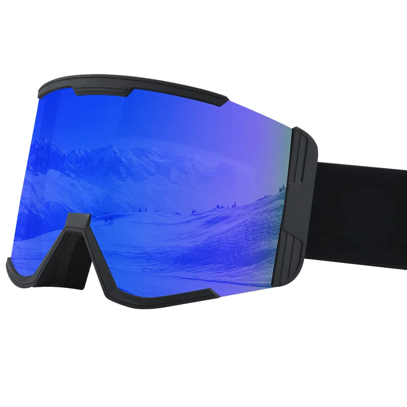 

Manufacturer price customized new cylindrical ski goggles TPU material double layer anti-fog and anti-snow blindness high defini