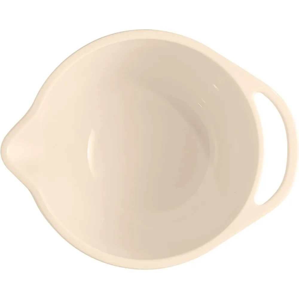 Large Mixing Bowl EASY TO CLEAN. Dishwasher Safe DURABLE AND SCRATCH RESISANT RESISTANT AGAINST TEMPERATURE CHANGE