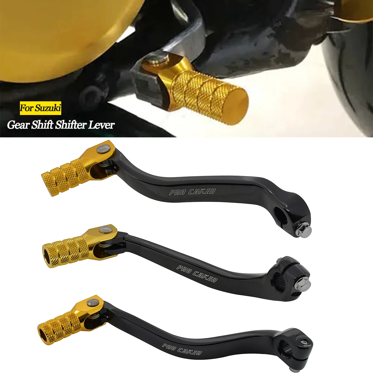 

Motorcycle Gear Shift Shifter Lever For Suzuki RMZ250 RMZ450 RM Z250 Z450 DR Z400S 400SM 400E 2008-2014 2015 2016 2017 2018 2019