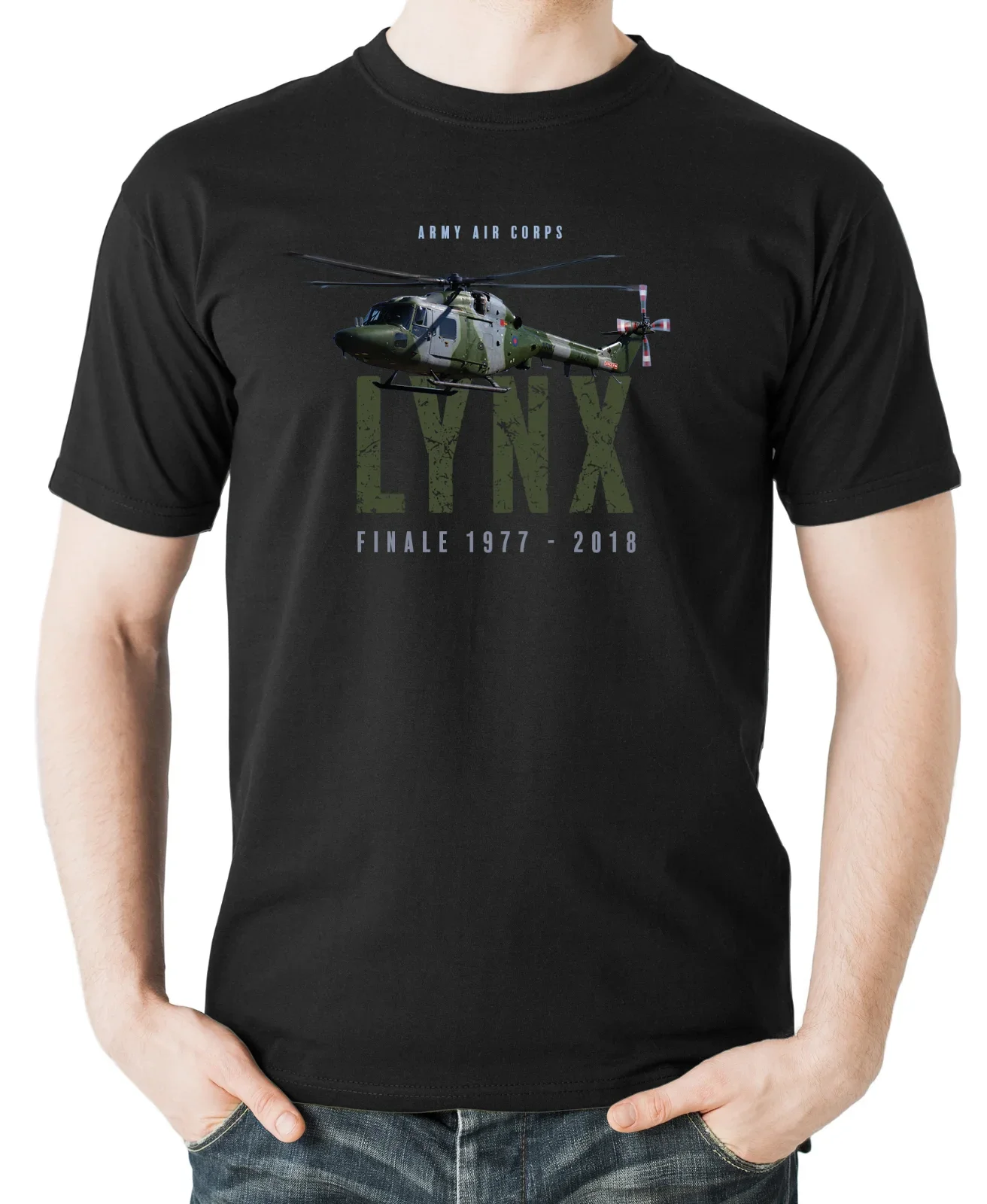 British Westland Lynx Multi-purpose Militarryy Helicopter T-Shirt 100% Cotton O-Neck Short Sleeve Casual Mens T-shirt Size S-3XL