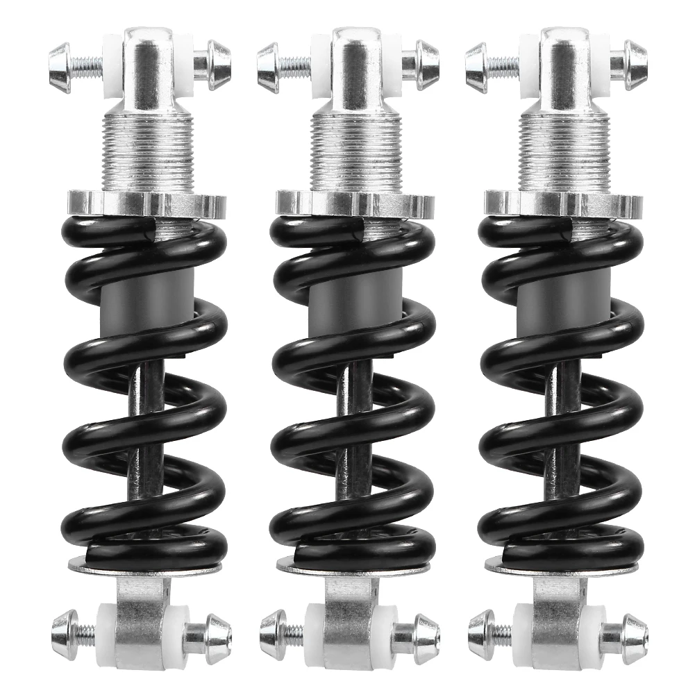 100/125/150/مم صدمة خلفية للدراجة مع مساميرين إطار مركزي MTB زنبرك صدمات لركوب الدراجات والأنشطة الخارجية #1