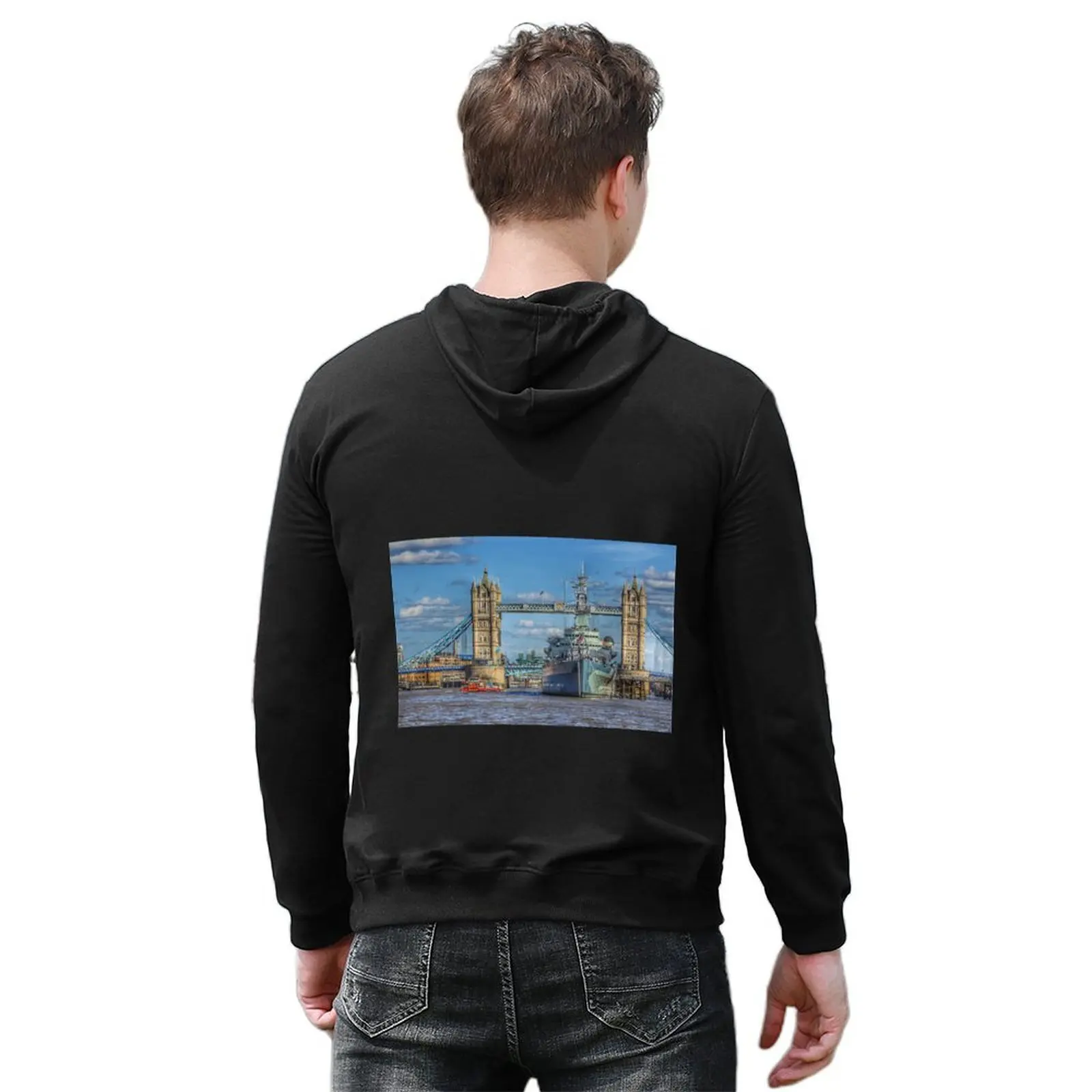 London 25 Hoodie men's clothing autumn new products men's coat aesthetic clothing new in hoodies and blouses