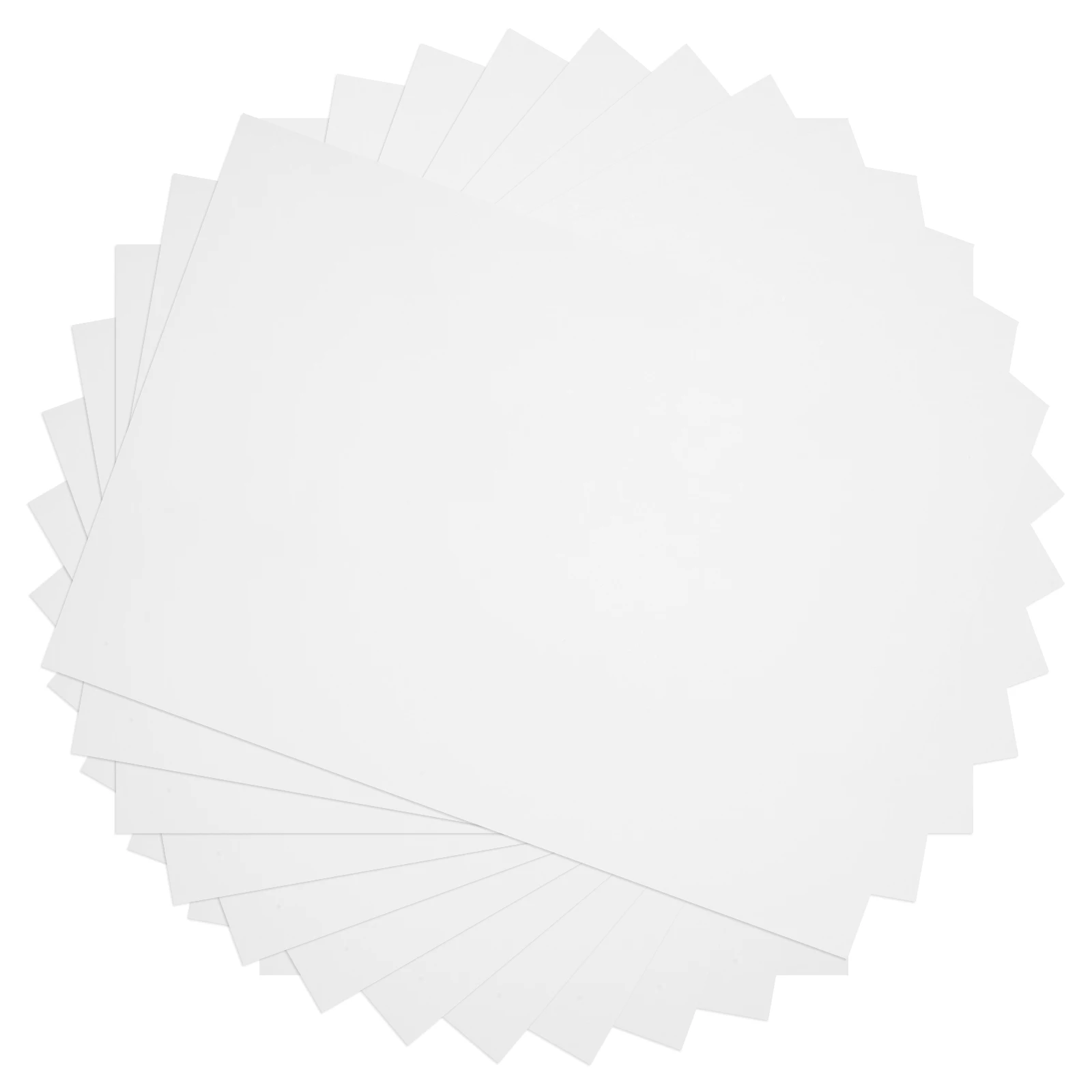 

20 Sheets Waterproof Label Paper Stickers A4 Transparent PET Adhesive Sheets Compatible Printers Diy Tags Folder