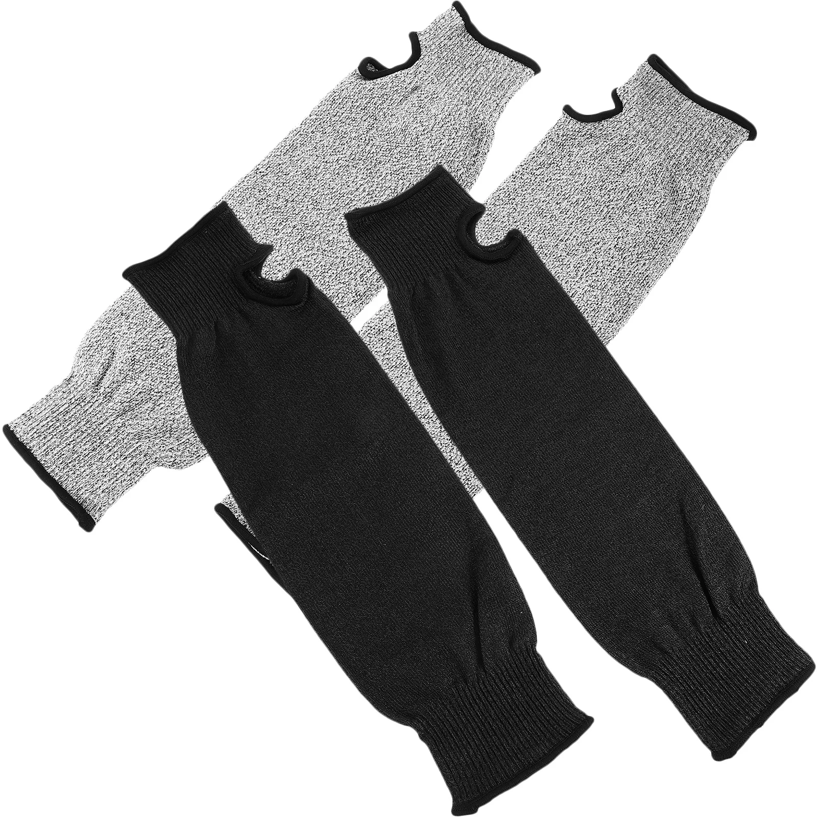 

2Pairs Cut Resistant Arm Sleeve Lightweight Breathable Arm Protection for Gardening Woodworking Agriculture Industry Work