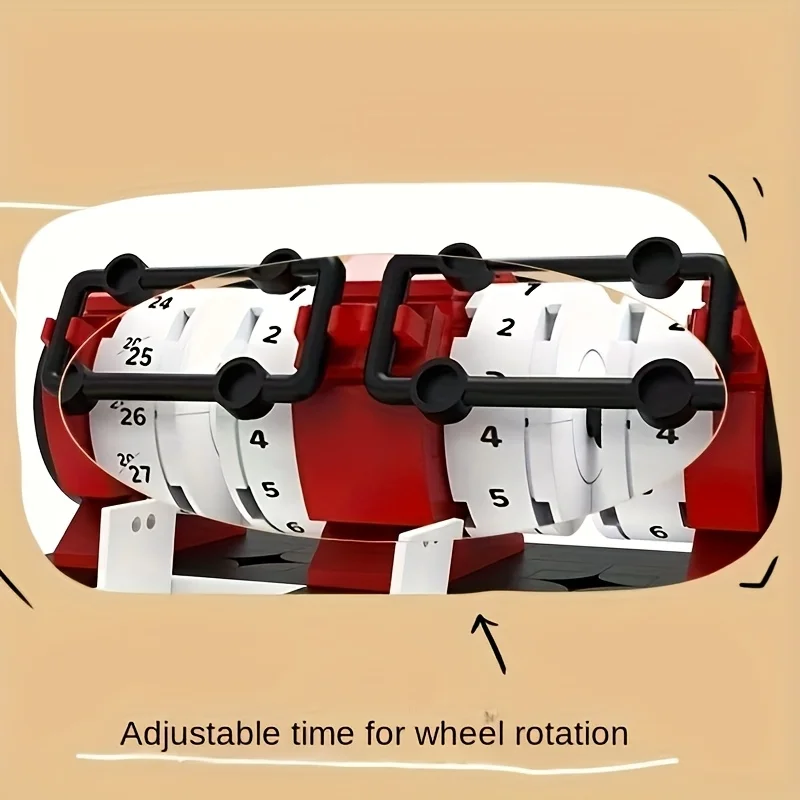 작은 입자 빌딩 블록 회전 책상 달력 향수 빌딩 블록 조립 모델 크리 에이 티브 데스크탑 장식 소년과