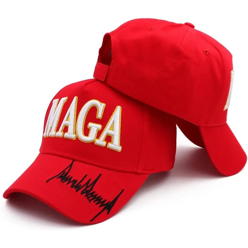 Trump Hat 2024 MAGA Hat Make America Great Again Donald Trump Slogan with USA Flag Cap Trump Merchandise Gift for Woman Men