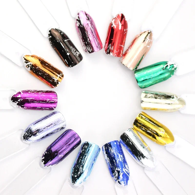 ملصقات الأظافر المجسمة ، 14 * ، ورق نقل مجسم ، مجموعة تزيين الأظافر ، فن الأظافر #5