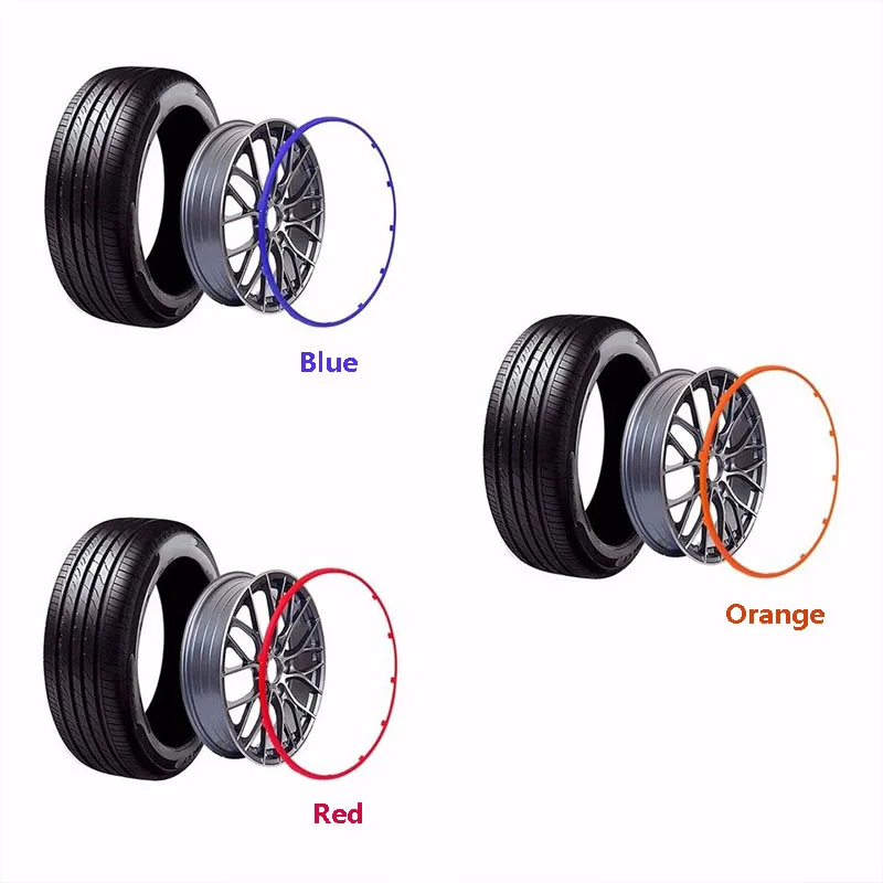 Car wheel hub protection ring wheel hub protection modification, decorative buckle wheel hub protection anti-collision strip