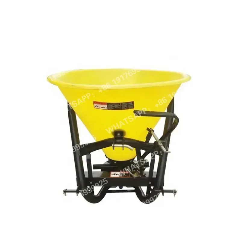 Farm Tractor Suspended High Efficiency Hopper Applicator Grass Seed Sowing Machine Spreading Machine