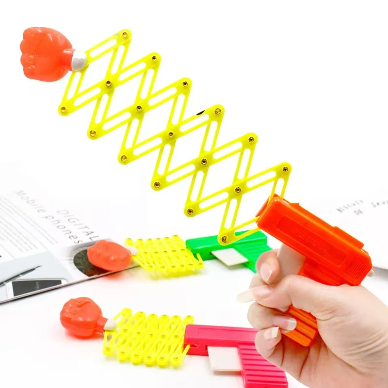3 Pcs Fun Telescopic Fist Funny Toy Children\'s Birthday Halloween Party Supplies Gifts Christmas Carnival Party Gift Rewards