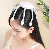 Body Frequency Stress Relief And Fun Unblock Headache Scalp Massager Multi-Point Massage Relief Relax Electric Head Massager