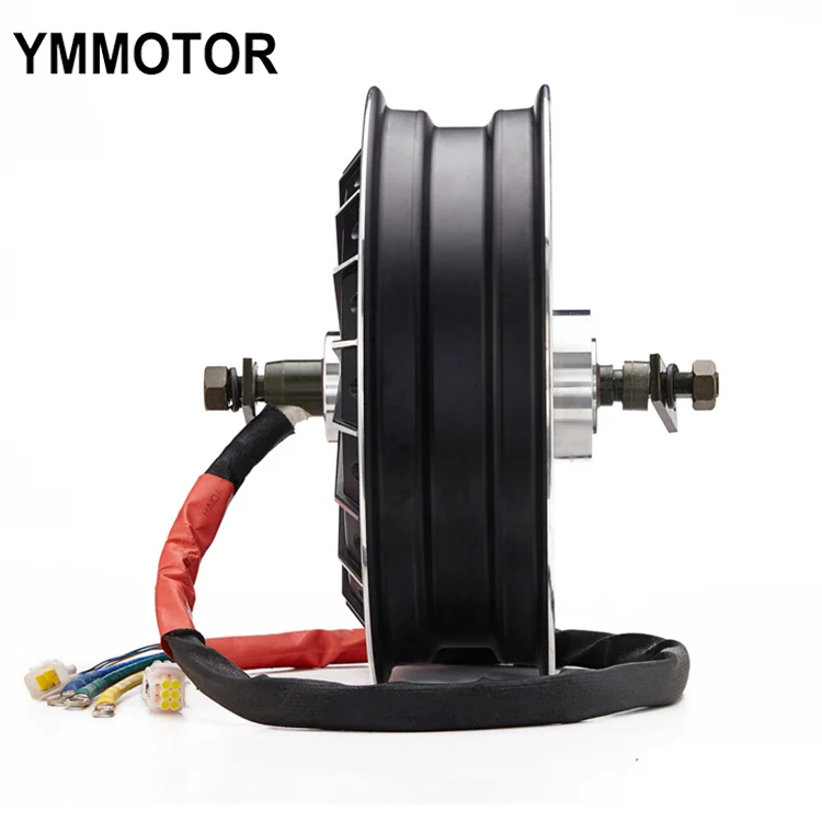 13 Inch Wholesale Custom Powerful Brushless 5KW 72V Electric Motorcycle Motor