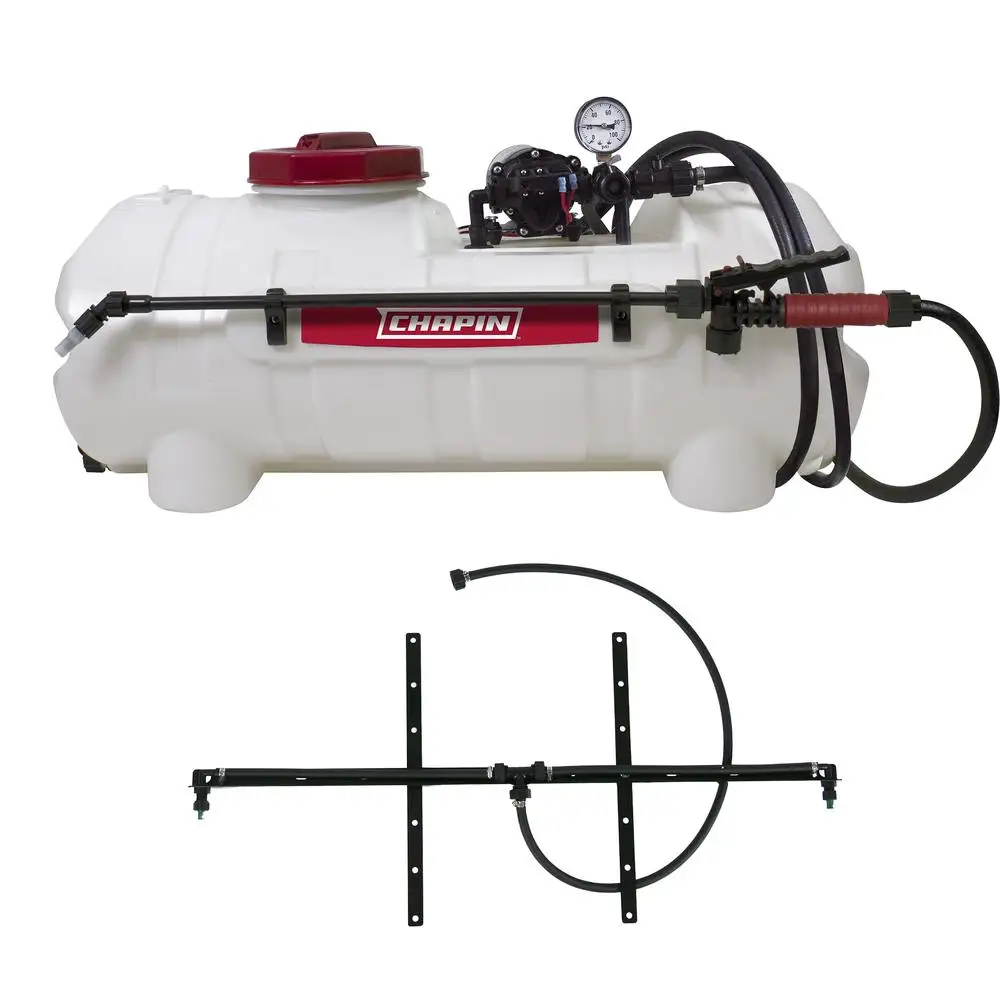 15-Gallon ATV/UTV Tank Sprayer with Quick-Connect Pump and 3-Stage Filtration Made in USA Ideal Lawn Garden Farm & Acreage