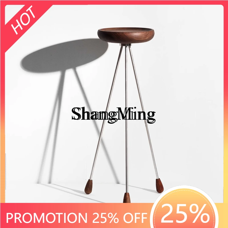 

ZYY household high value mountains and rivers are wood tall flowers several Nordic style stainless steel flower pot frame