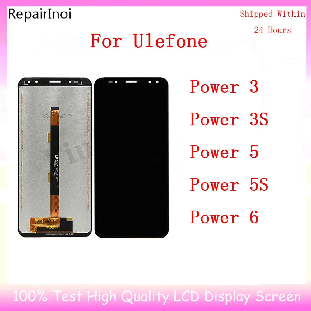 New Original Lcd Display For Ulefone Power 3 Power 3S Power 5 Power 5S Power 6 Touch Screen Digitizer Assembly