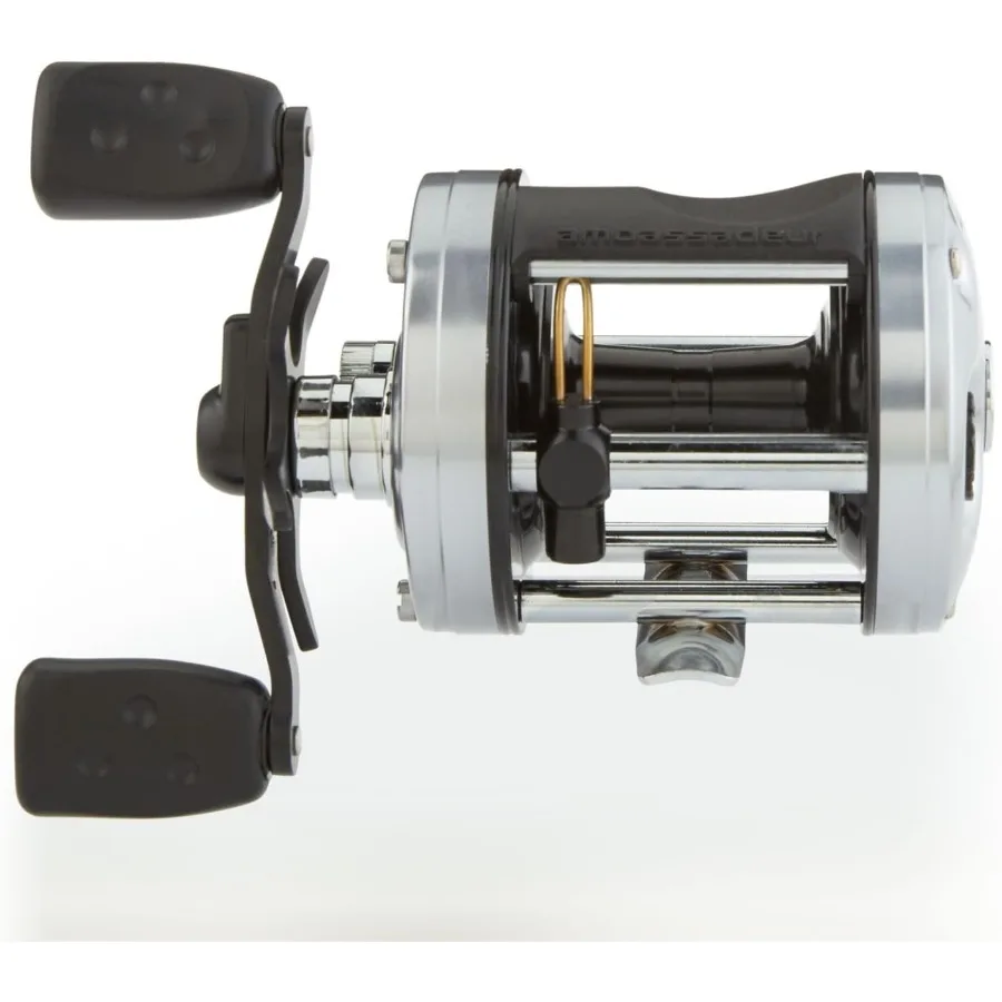 بكرة صيد مستديرة من Ambassadeur C3 Baitcast للصيد الثقيل في بيئات المياه المالحة والمياه العذبة معدات عالية الأداء #6