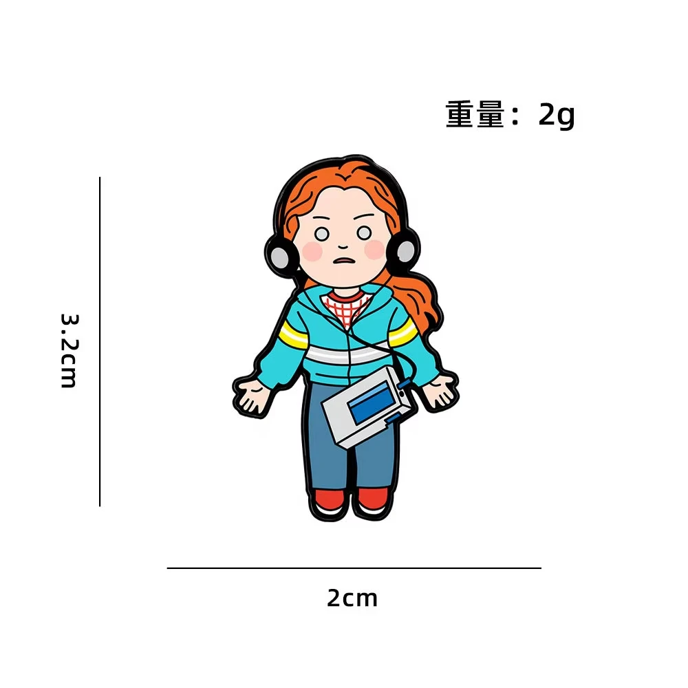 Cute King Cannibal Flower Enamel Pins Cartoon Women's Brooches Men Lapel Pins Badge on Backpack Costume Accessories Jewelry Gifs