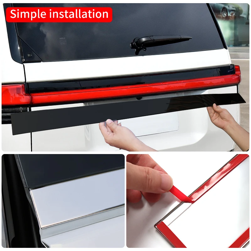 For Lexus GX550 GX550h 2024 2025 Tailgate Decoration Bright strip,Exterior Upgraded Accessories body kit Modification Tuning - Image 4