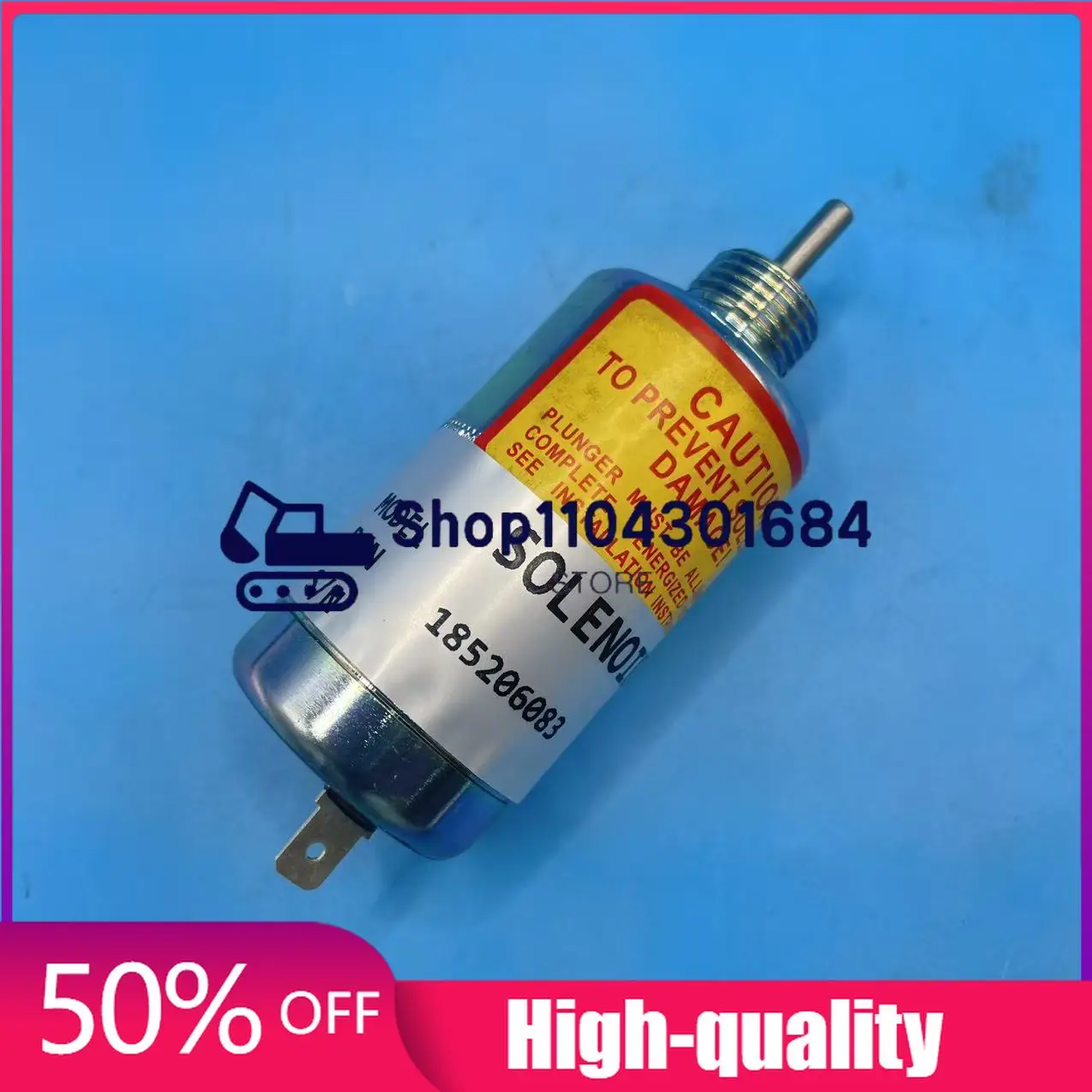 

185206083 185206085 12 В соленоид отключения подачи топлива CS2610 630300 для корпуса Perkins New Holland 100 серии соленоид остановки двигателя