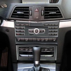 Car Styling Center Console Air Conditioning CD Frame Decoration Cover Trim For Mercedes Benz E Class Coupe W207 C207 2009-2013