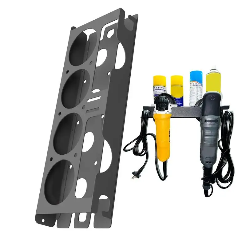 

Spray Bottle Storage Rack Wall Mounted Material Rack Hanger Can Detailing Spray Can Organizer for Car Workplace Garage