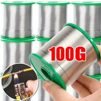 20/50/100g Universal Low Melt Soldering Wire Stainless Steel Low Temperature Aluminum Copper Iron Metal Welding Wires Soldering