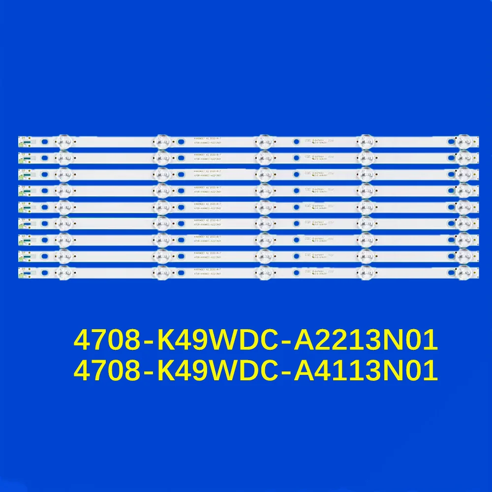 tira led para 49puf6032 t3 49dl4012n 62 h49v5000 49u5855ec 49bdl3056q 49u5070 4708 k49wdc a2213n01 4708 k49wdc a4113n01 01