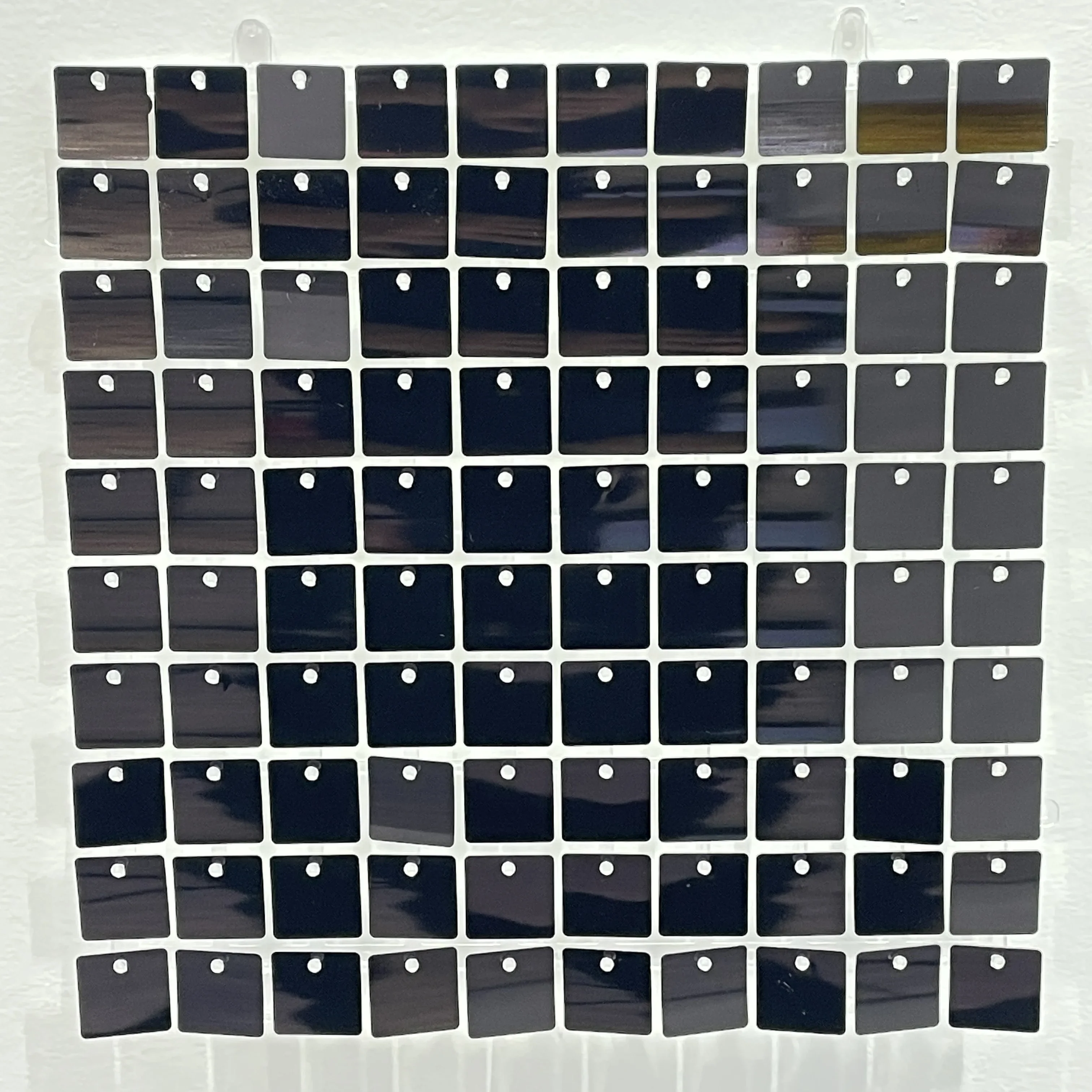 12/16/18/24PCS Shimmer Muur Achtergronden ZWART Vierkant Pailletten Wandpaneel Achtergronden Party achtergronden voor Bruiloft Verjaardag Decor