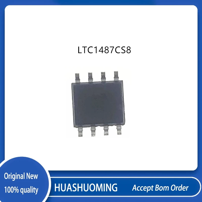 5Pcs/Lot LTC1487CS8 LTC1487  RS485  SOP8