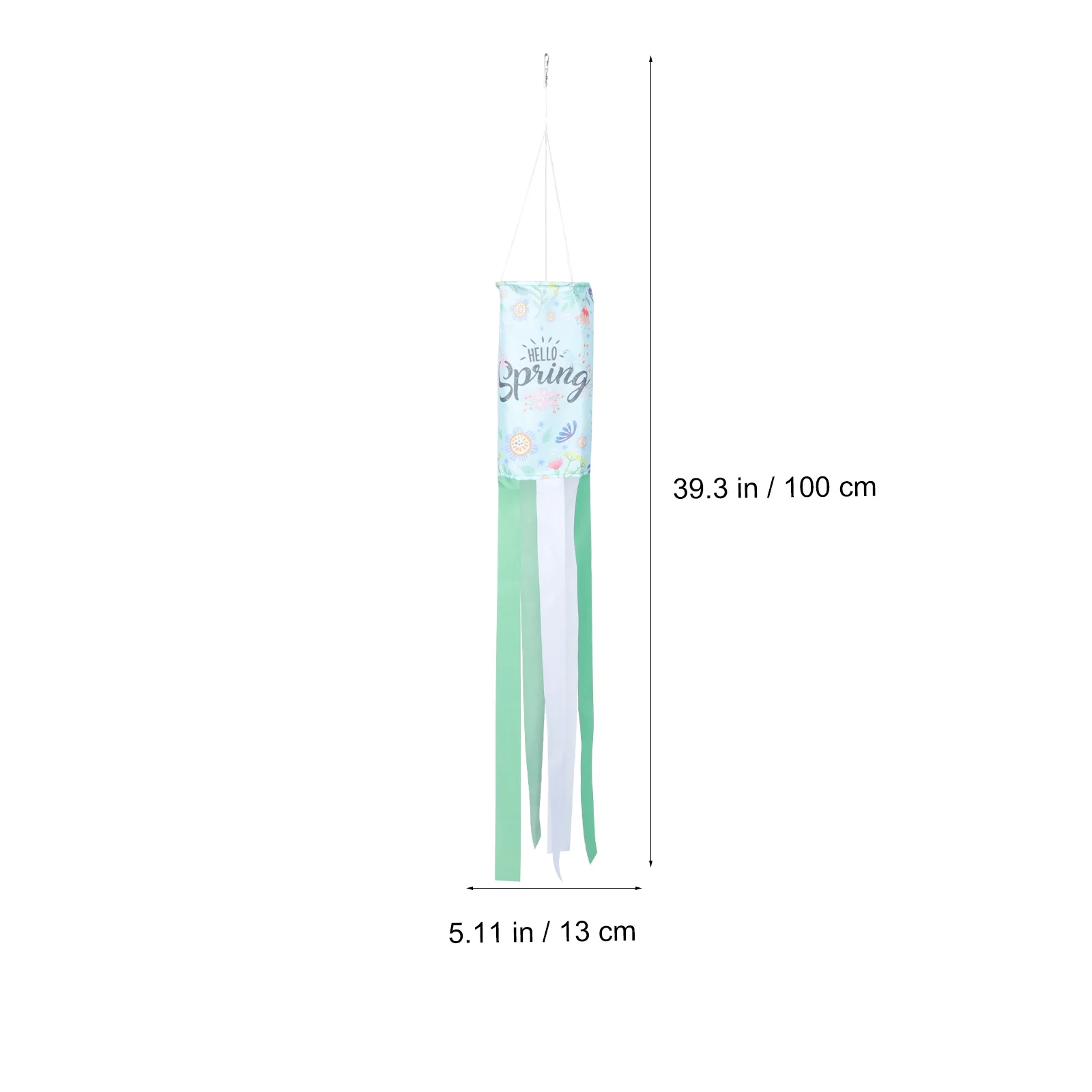 

1pcs Windsock Decoration Outdoor Garden Flag Spring Yard Decorative Wind Sock For Patio Lawn Street Side Garden Ornaments