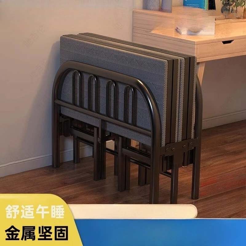 

Rollaway Single household siesta bed Sturdy and durable rental house Double siesta Simple portable small bed Hard board