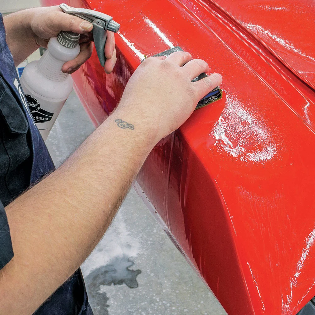 

5pcs 9X3.6 Inches Sandpaper Set Multi-Purpose Dry Wet Waterproof Abrasive Paper Sheets For Car Woodworking Metal Grinding High