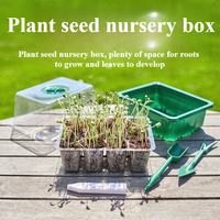 Seed Starter Tray with Grow Light -Greenhouse Germination Led Plant Light,Suitable for Seeding Starter Kit for Plants Tools