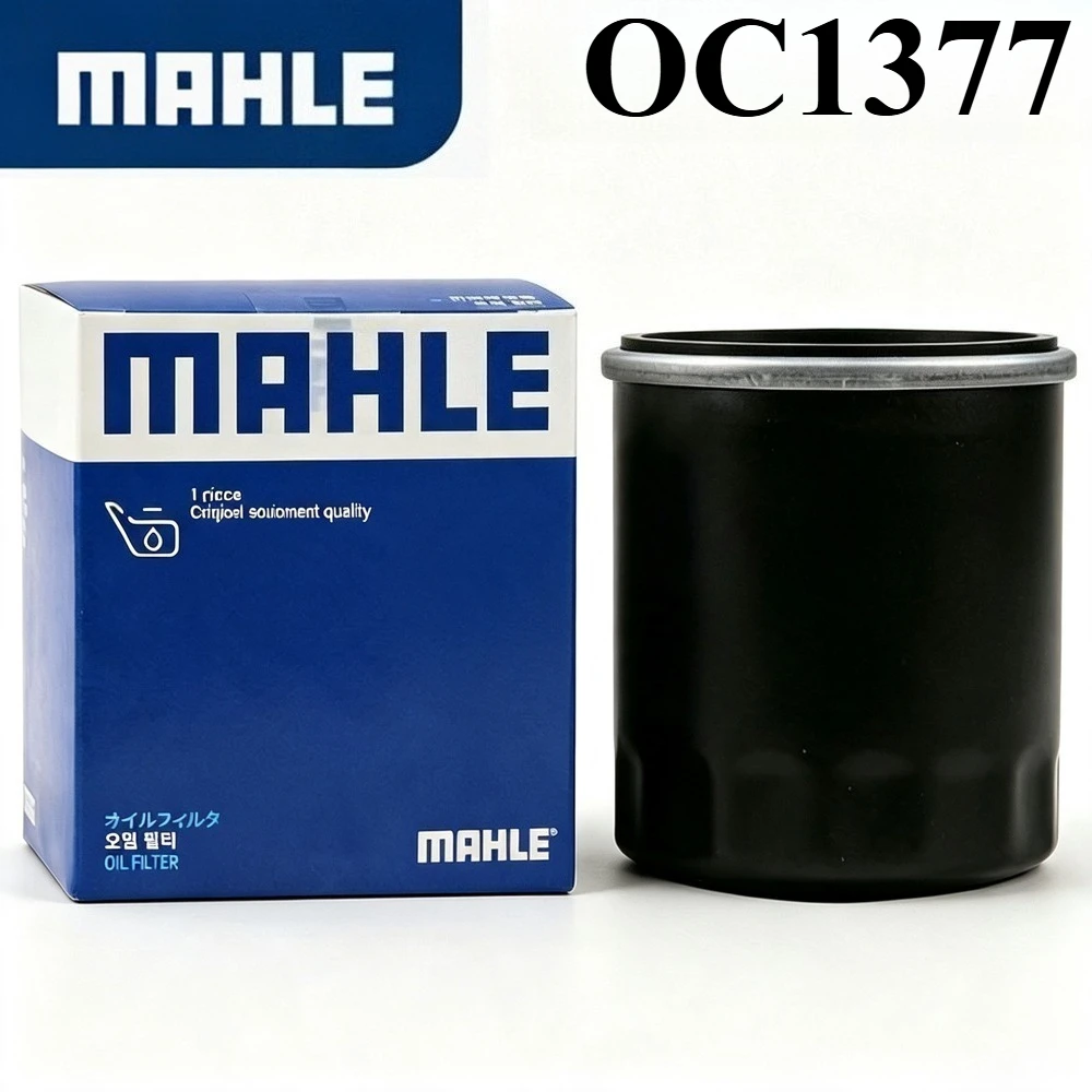 MAHLE OC 1377 High Pressure Longlife Oil Filter Used For GM 3.0L V6 Naturally Aspirated Engine, OE: 50052012 5048347AA