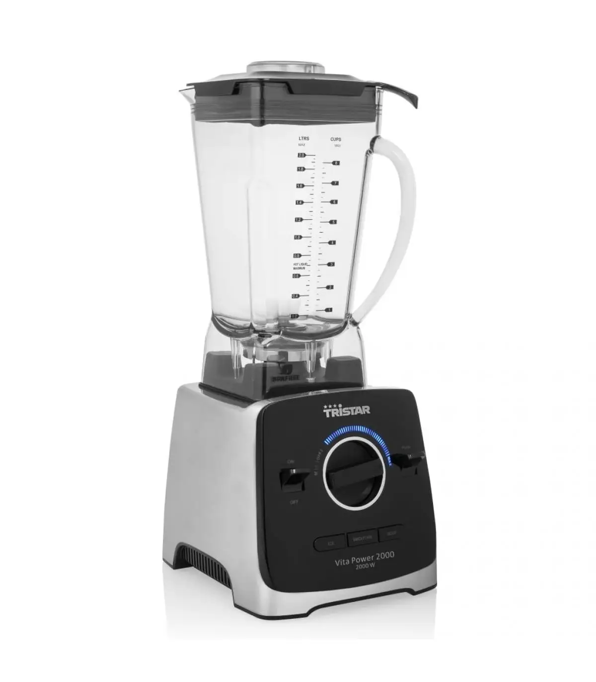 Tristar blender blenders BL-4473 Vita Power 2000 W black and silver