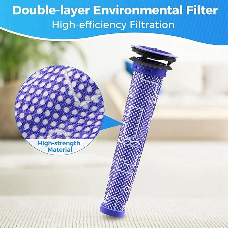 Washable Pre-Filter Post-Filter HEPA Air Filters Suitable For Dyson V7 V8 V 7/8 Vacuum Cleaner Parts Accessories